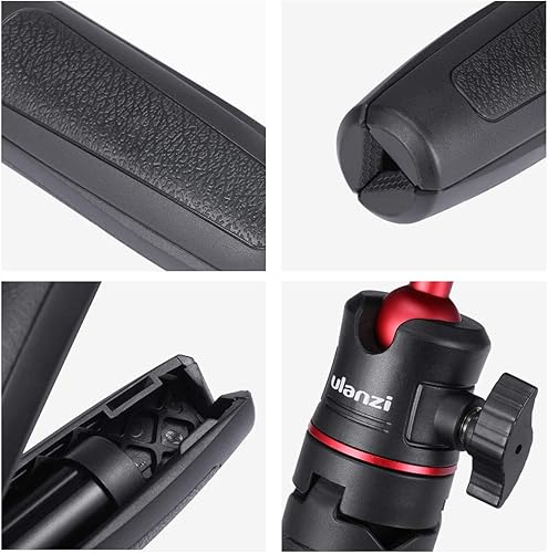 Miniatura 7 de ULANZI MT-08 - Trípode de extensión con mango para Osmo Pocket3, Webcam iPhone 17, 11 Pro Max, teléfono inteligente, Canon G7X, Mark III, Sony