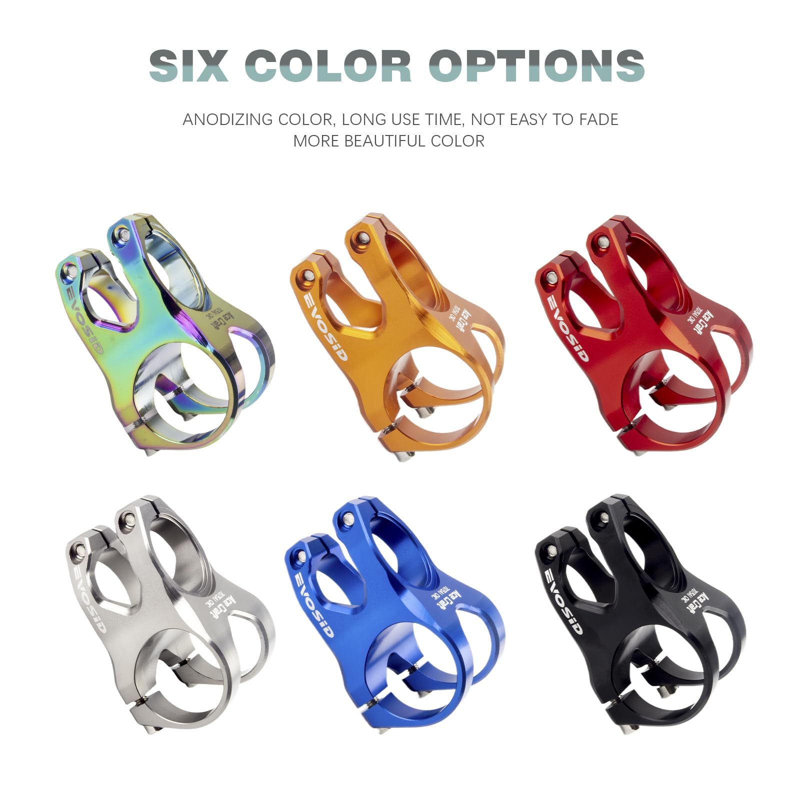 Potence De Guidon Courte Haute Résistance En Alliage D'aluminium