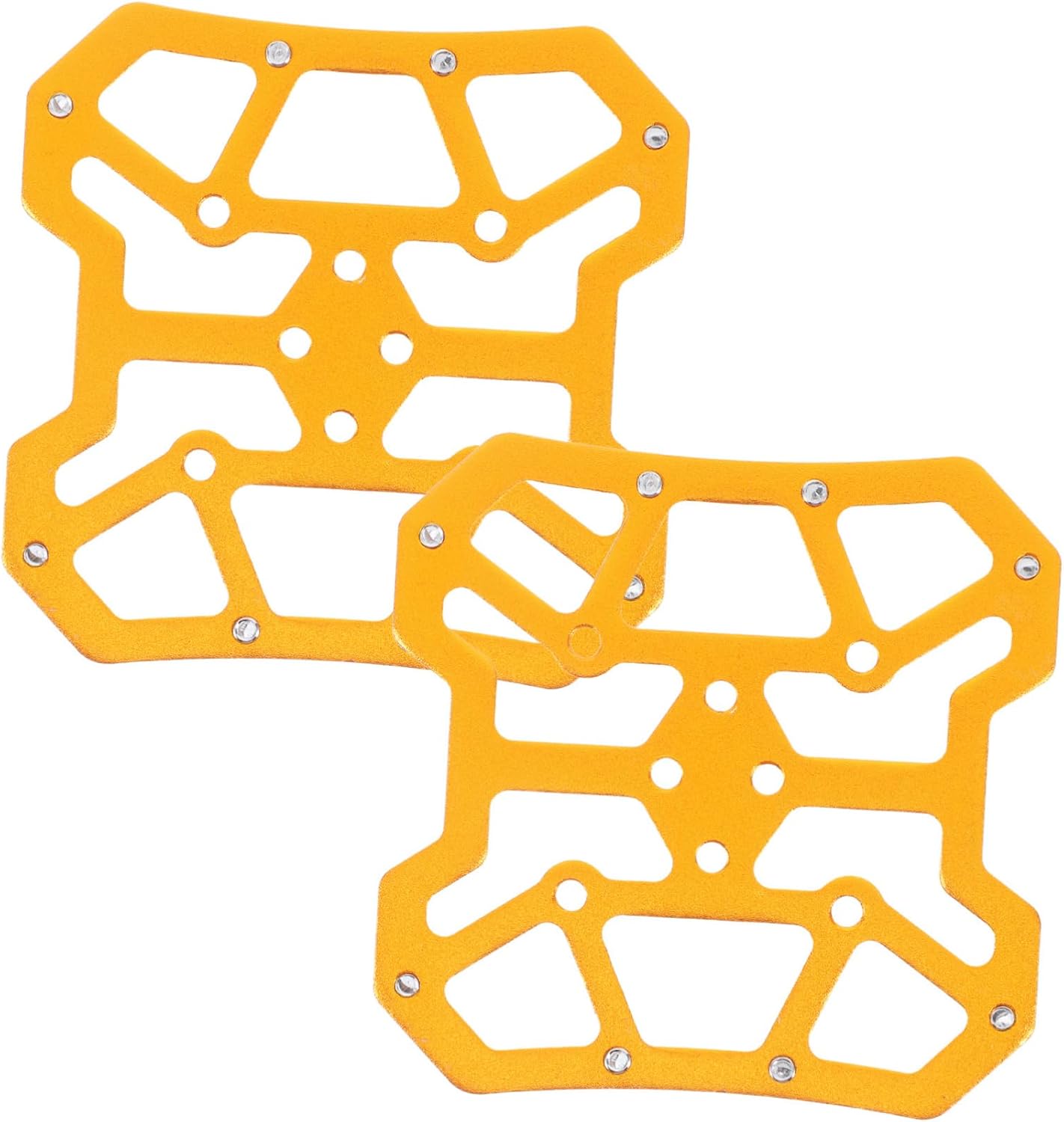 Yardwe Bike Pedal Cover Self-Locking Cleat for Road Mountain Bikes Replacement Parts Easy to Use Portable Design
