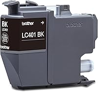 Vista 3 de Brother Cartucho de tinta negro LC401BK de rendimiento estándar genuino