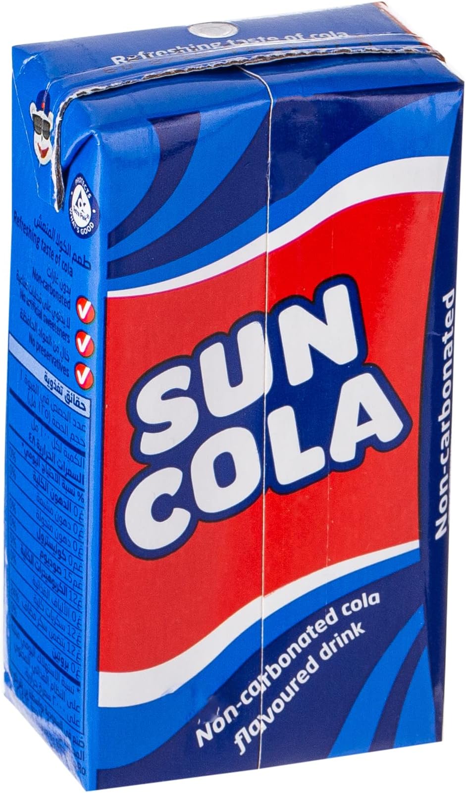 Suncola Non-Carbonated Cola Flavoured Drink 6X125Ml