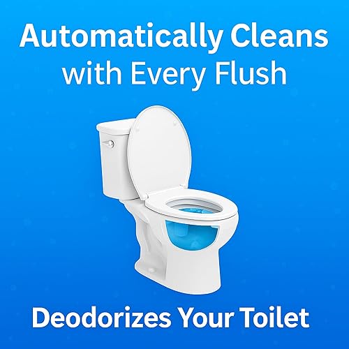 Miniatura 3 de EXTRAKLEAN Tabletas limpiadoras automáticas de inodoro, ambientador azul de larga duración, paquete de 30 unidades