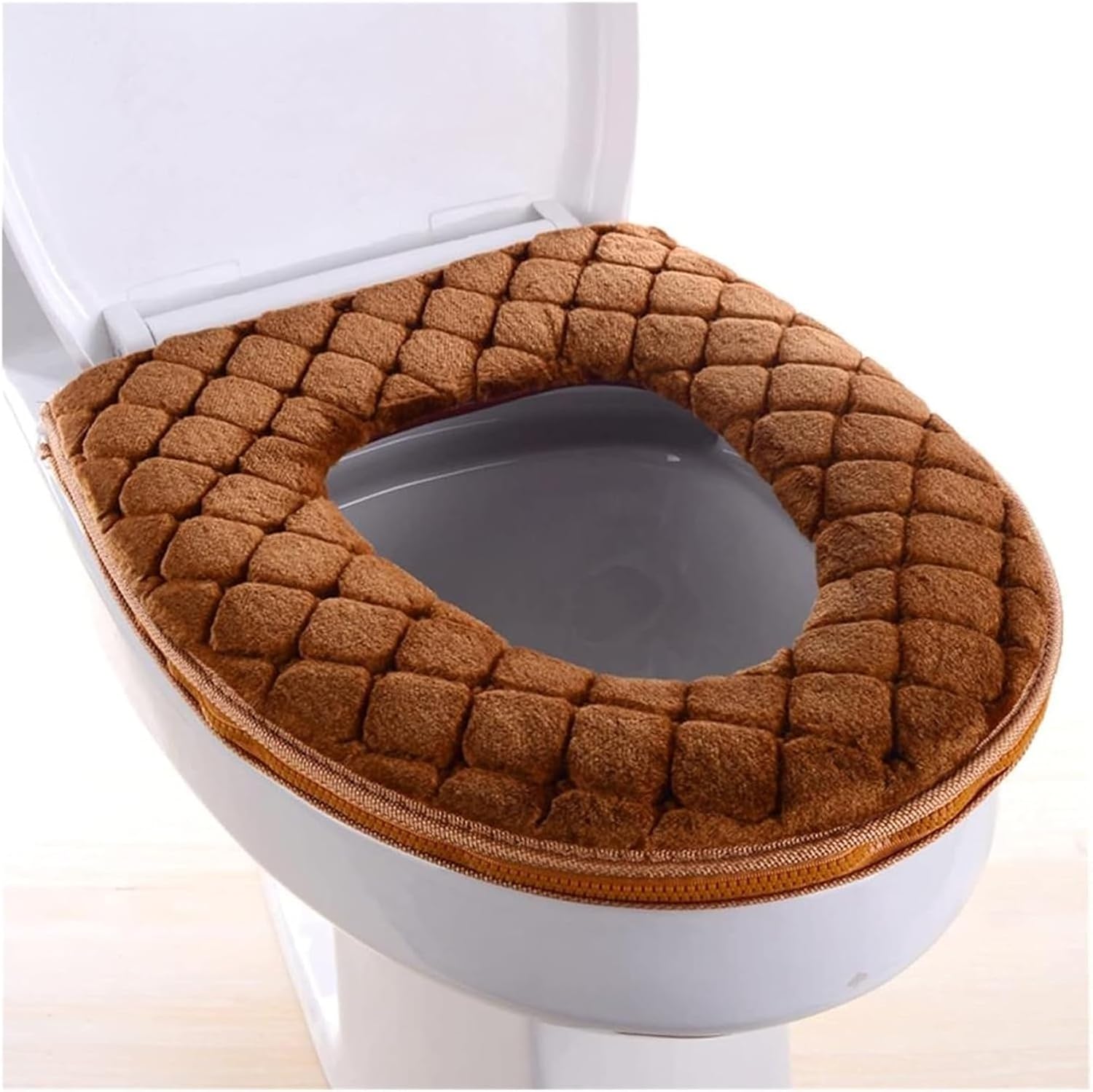 Soft Thicker Warm Plush Toilet Seat Cover - Home Decoration Toilet Seat Cover