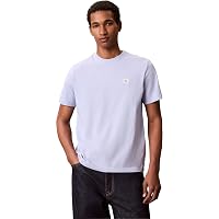 Calvin Klein Maglietta Classica da Uomo SS Badge 30S Jersey Lv04Rc272G