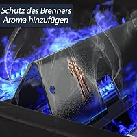 MGiessca Weber Spirit 200/210 égőcsövek, aroma sín és hővédő burner cover szett 9