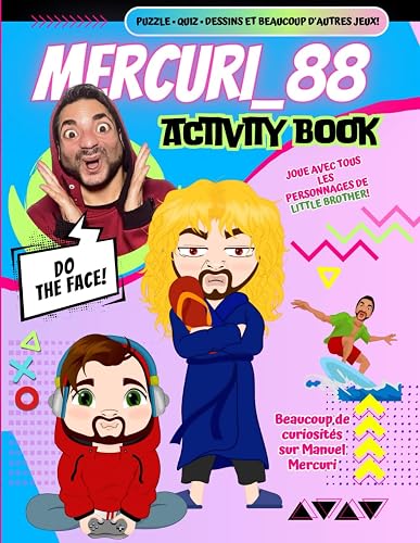 Mercuri_88 Activity Book: Joue avec tous les personnages de Little Brother!