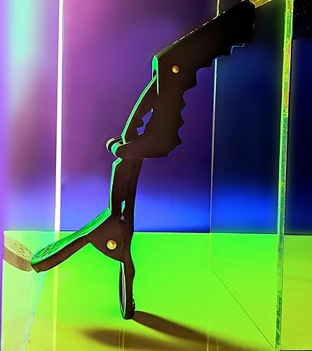 Miniatura 4 de Colortrak Clips de cocodrilo Jumbo de goma, paquete de 4, clips de cocodrilo con acabado de goma para evitar deslizamientos, resistentes a las