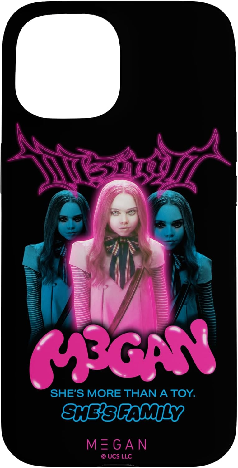 M3GAN She’s More Than A Toy Neon Gothic Style Case for iPhone 13