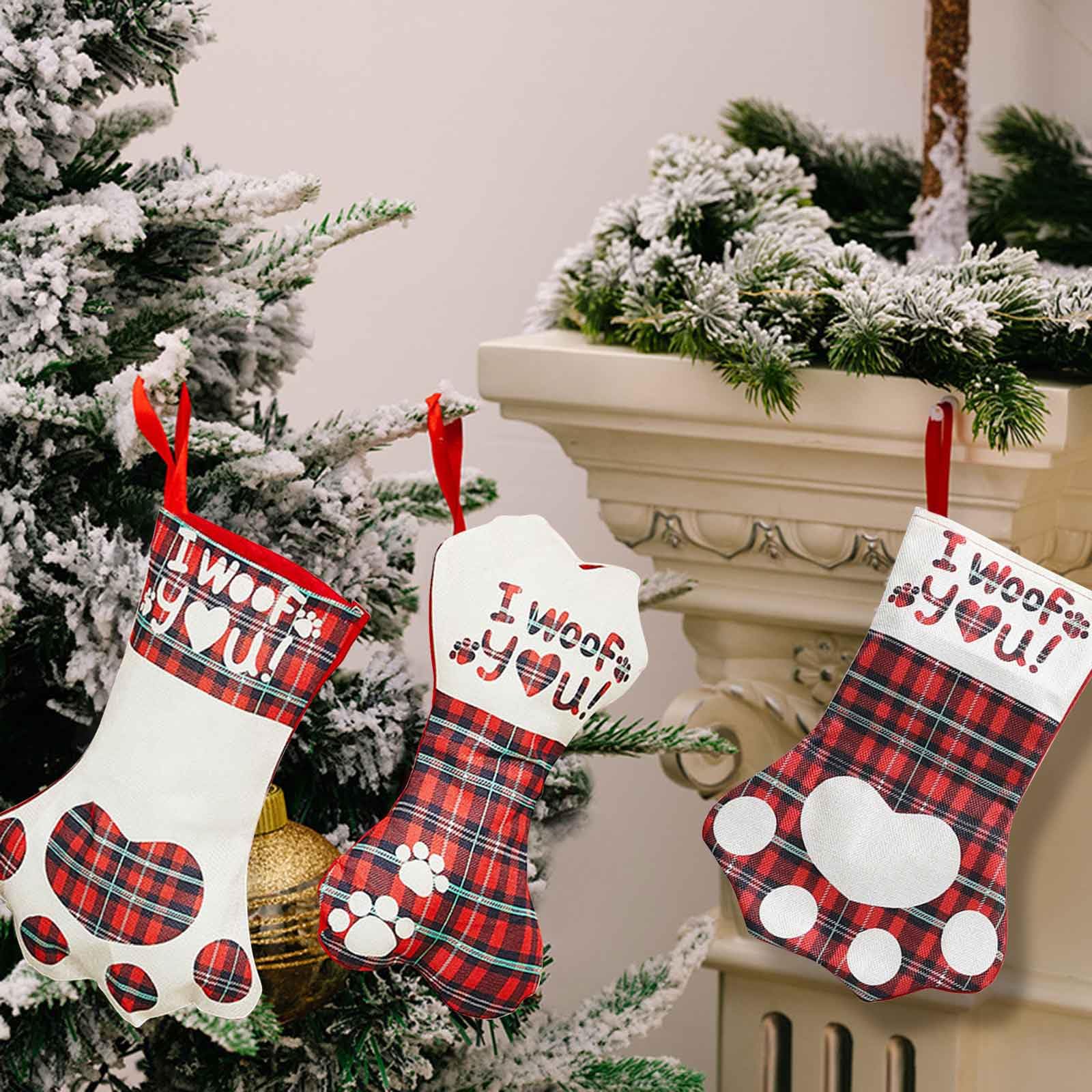Calze di Natale magiche da 45,7 cm con stampa di stregoneria e disegno bohémien, decorazioni per feste di Natale in famiglia