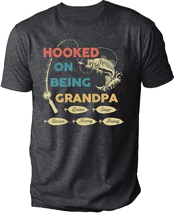 T-shirt 'Hooked On Fishing' Taille L - Occasion Très Bon état - Look Pêche