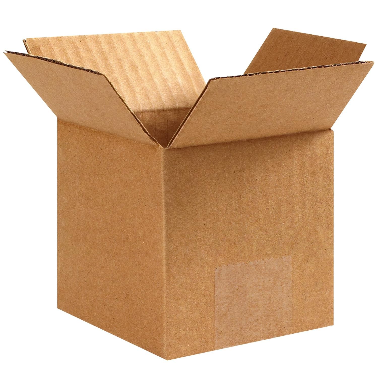 DCGPAC 3Ply Brown Corrugated Universal Box For Packing 4x4x4 Inch, Small Item Packaging & Shipping Boxes for Gifts, Crafting, Cube, Cupcake, Easy Assemble (Pack of 100)