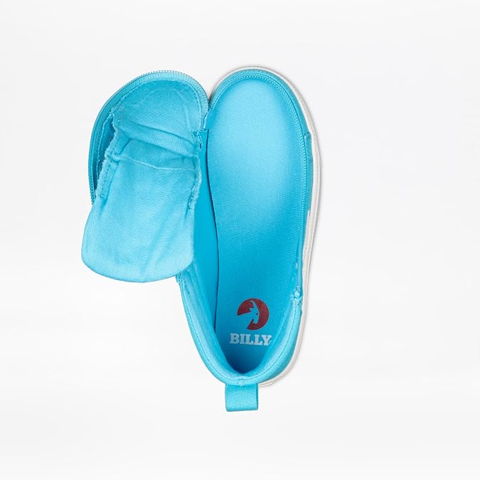 SpecialKids.Company Billy Adaptive High Top, Wrap Around Zip, Canvas