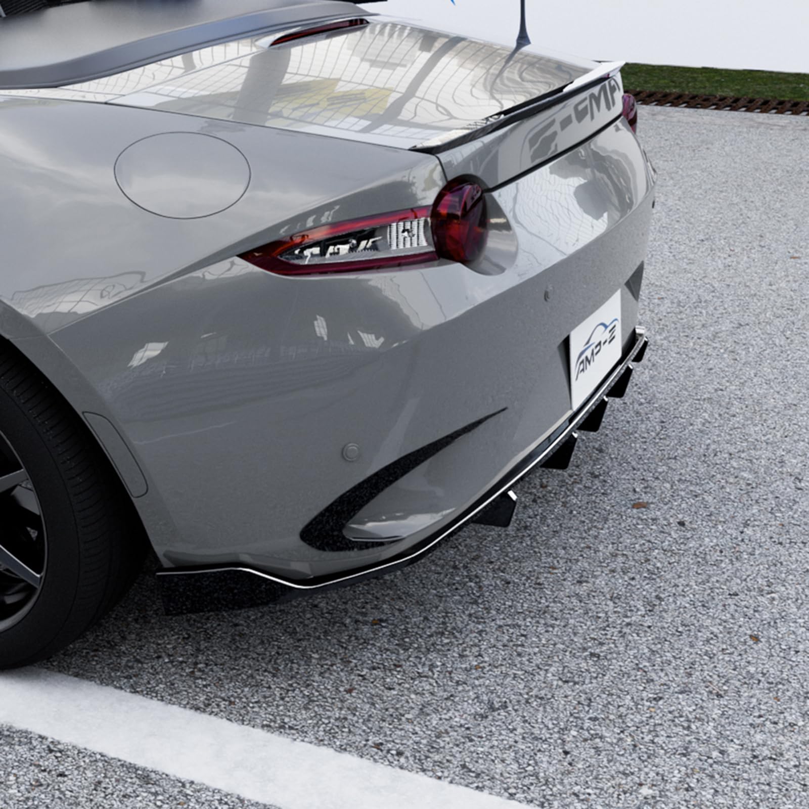 Diffusore paraurti posteriore per Mazda MX-5 Miata ND 2016-2026 Bodykit nero