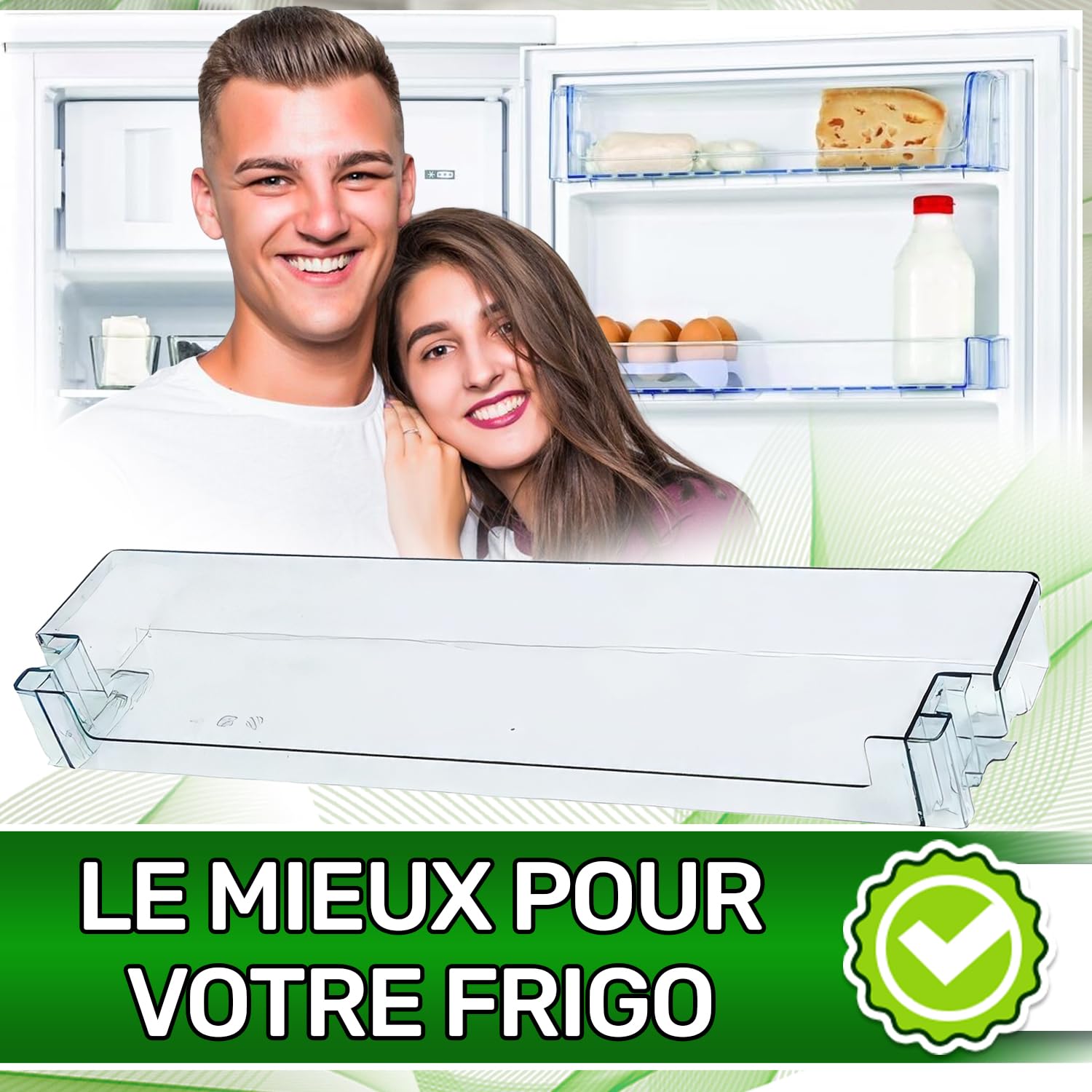 Balconnet Refrigerateur 460x50x110 mm avec le Code Original 512818 pour Gorenje - MADE IN EU - Garantie de 5 Ans - ONIX TECH