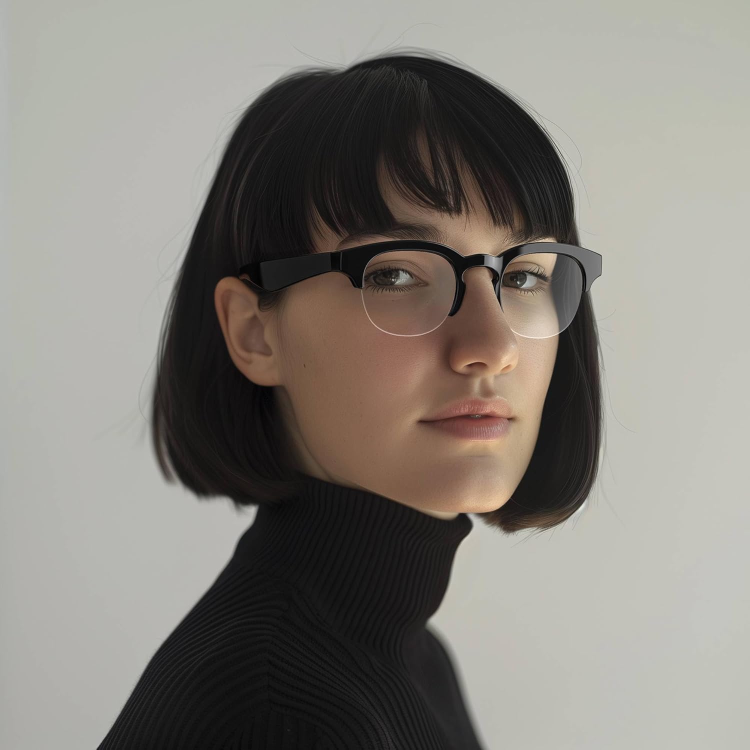 LONDON MOLE® Courier reading glasses | Modern vintage browline readers | Men’s Women’s Unisex | Spring hinges - Image 2