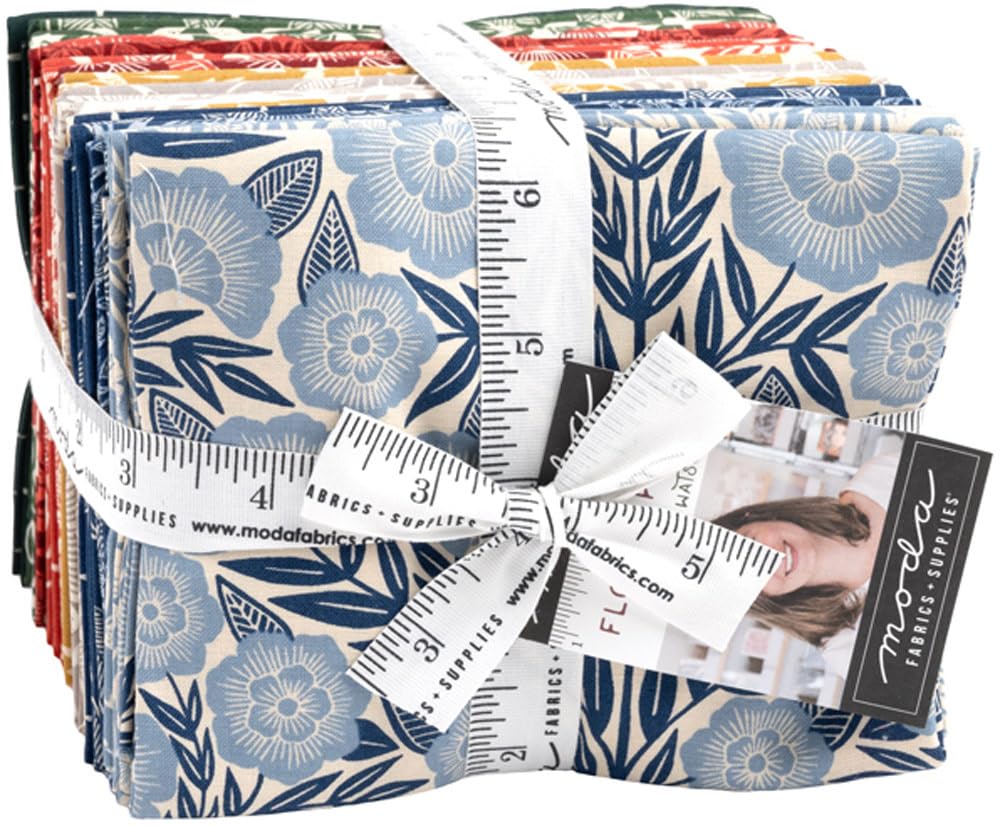 Katharine Watson Flower Press 28 Fat Quarters Moda Fabrics 3300AB