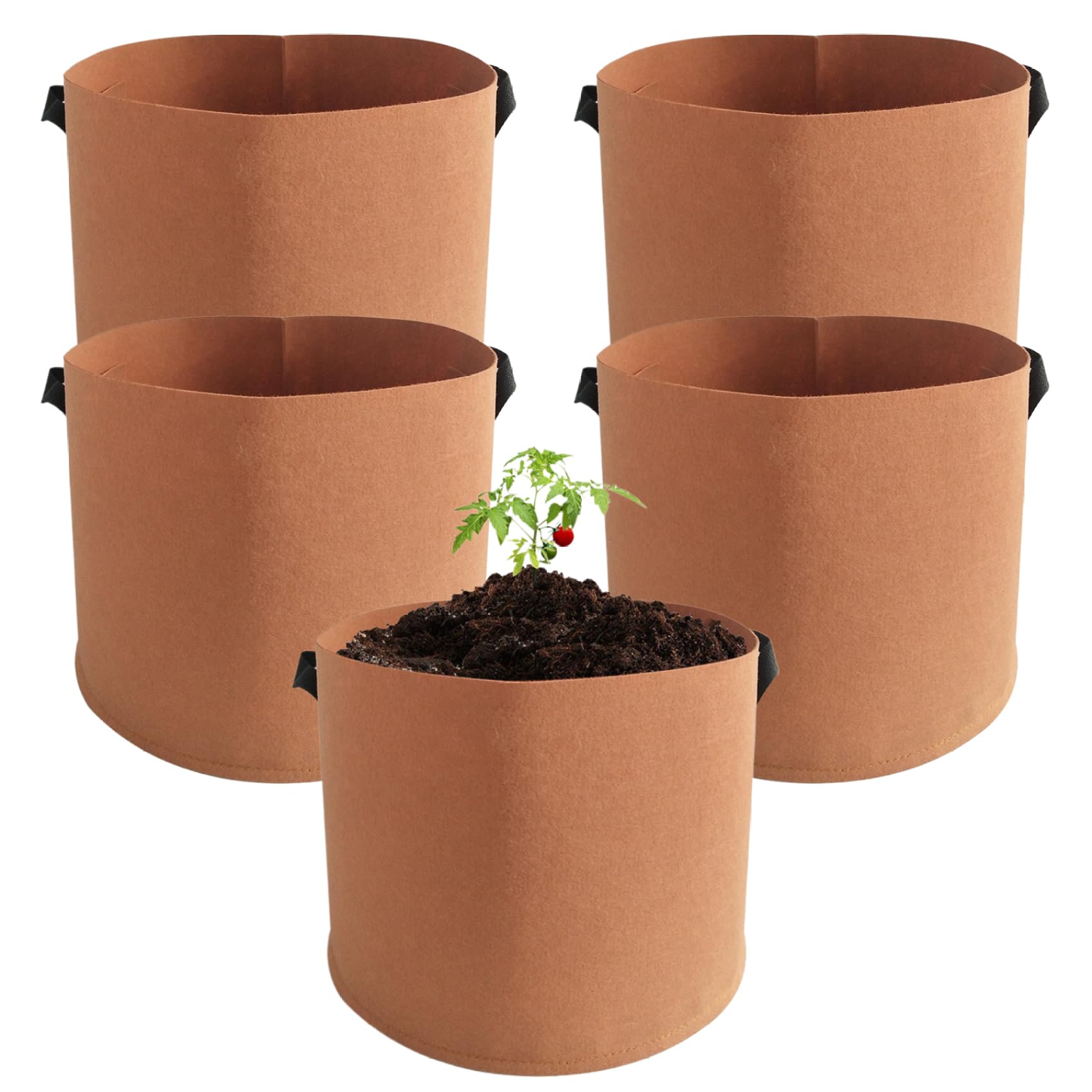 Bolsas de cultivo para crear un huerto urbano de verduras frescas en tu terraza