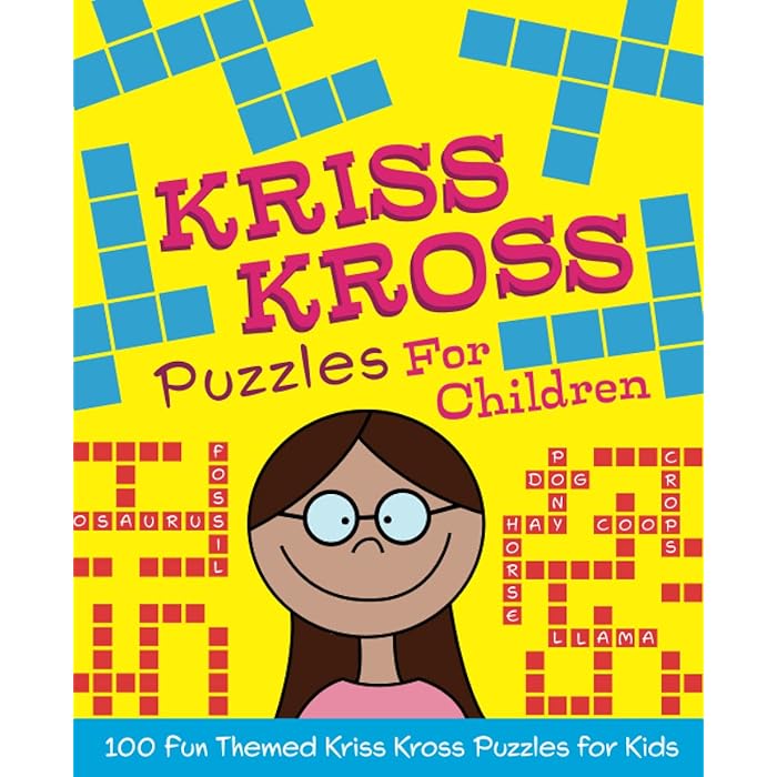 Buy Kriss Kross Puzzles for Children: 100 fun themed kriss kross ...