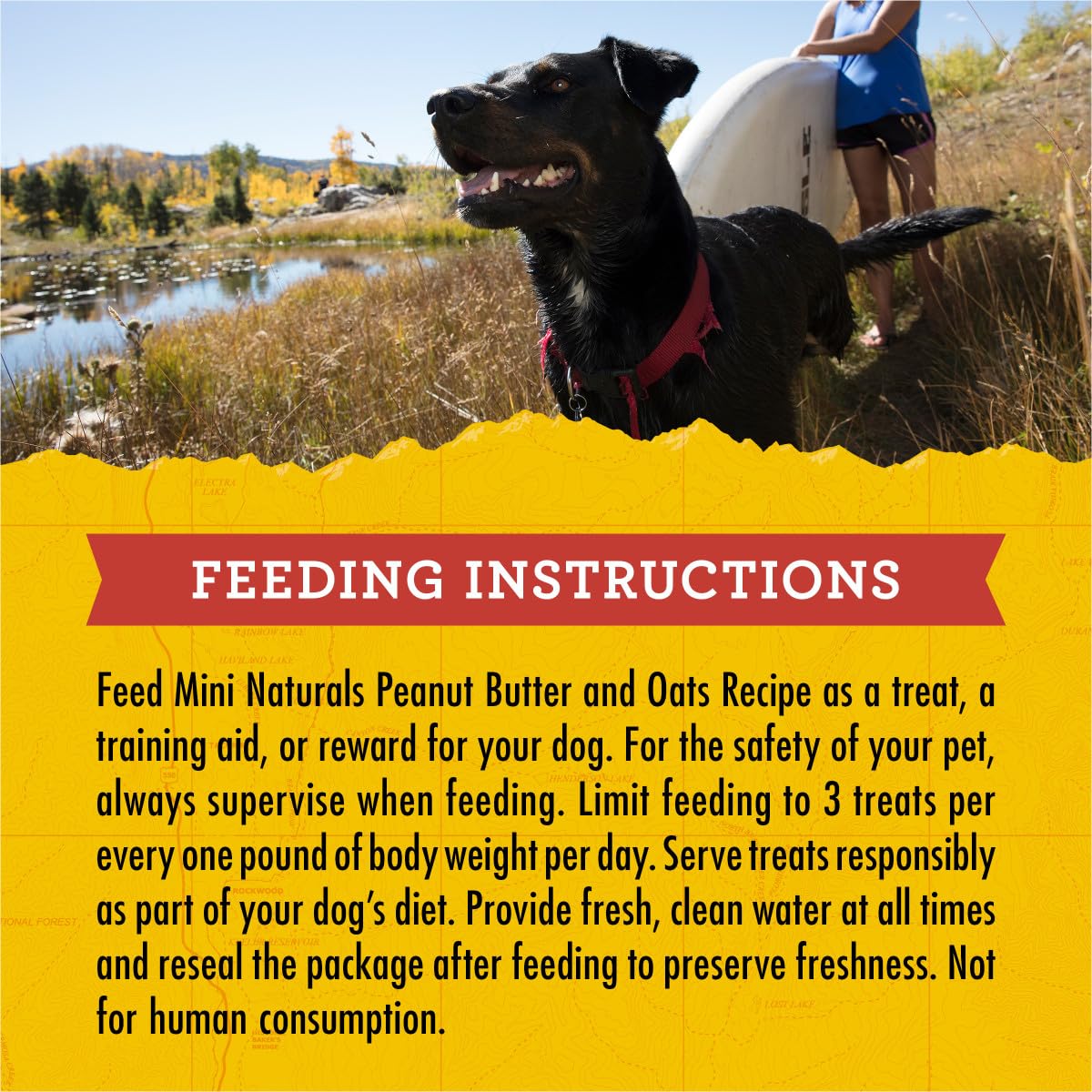 Zuke`s Mini Naturals Dog Treat Peanut Butter 1lb