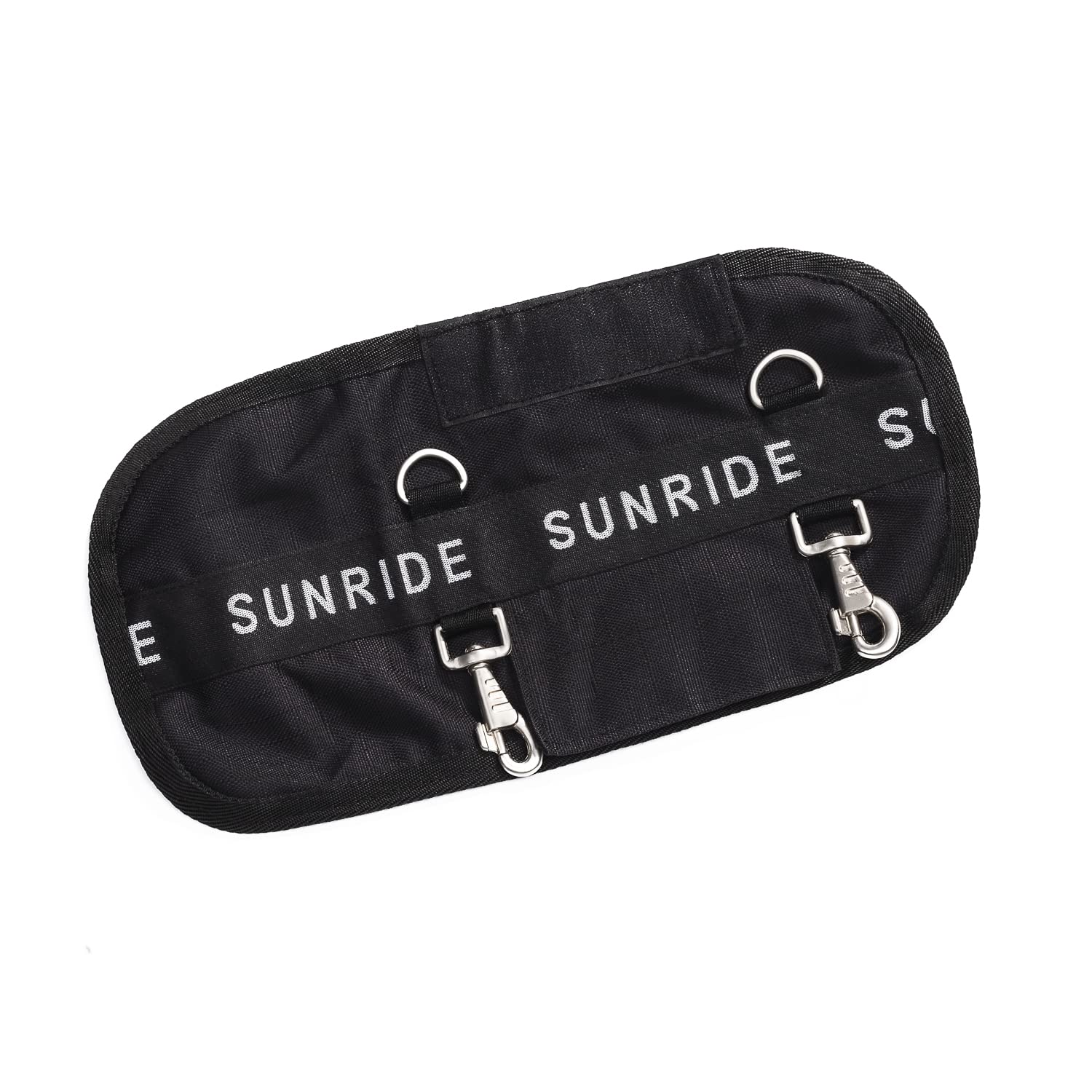 SUNRIDE Extensión de pecho Nuuk – de suave forro polar – Extensión universal para nuestras mantas de caballos (S/105 – 115 cm), color negro