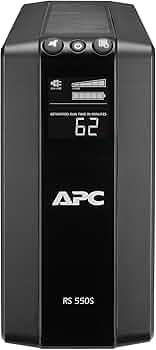 ほぼ新品APC無停電電源装置UPS 550VA/330W BR550S-JP E Amazon.co.jp: APC 無停電電源装置 UPS 550VA/330W BR550S-JP5W