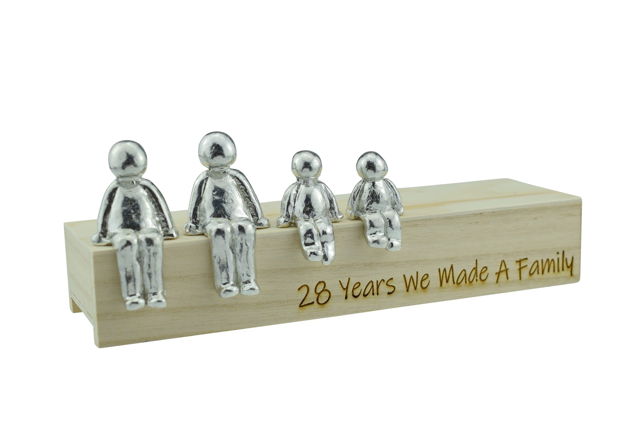Idée de 28e anniversaire en décoration métal design et durable pour célébrer votre famille