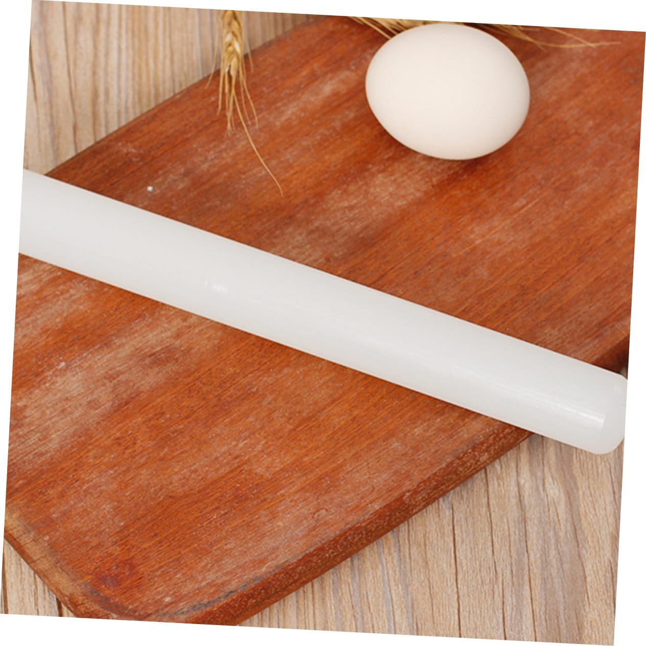 ULTECHNOVO Rolling Sticks for Baking Plastic Dumpling Rolling Pin Non-stick Surface for Pizza Bread to Use