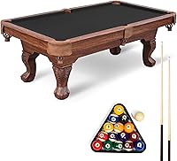 EastPoint Sports Masterton 2.0 87-Inch Bar-Size Pool Table - Pro Bumpers, Levelers & Full Accessory Kit for Game Rooms