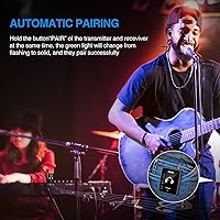 Vista 6 de LEKATO MS-1 Wireless in Ear Monitor System - (Sólo transmisor)