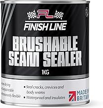 Brushable Seam Sealer, 1kg, Fast-Drying Professional Automotive Sealant for Welds and Joints, Non-Sag Formula