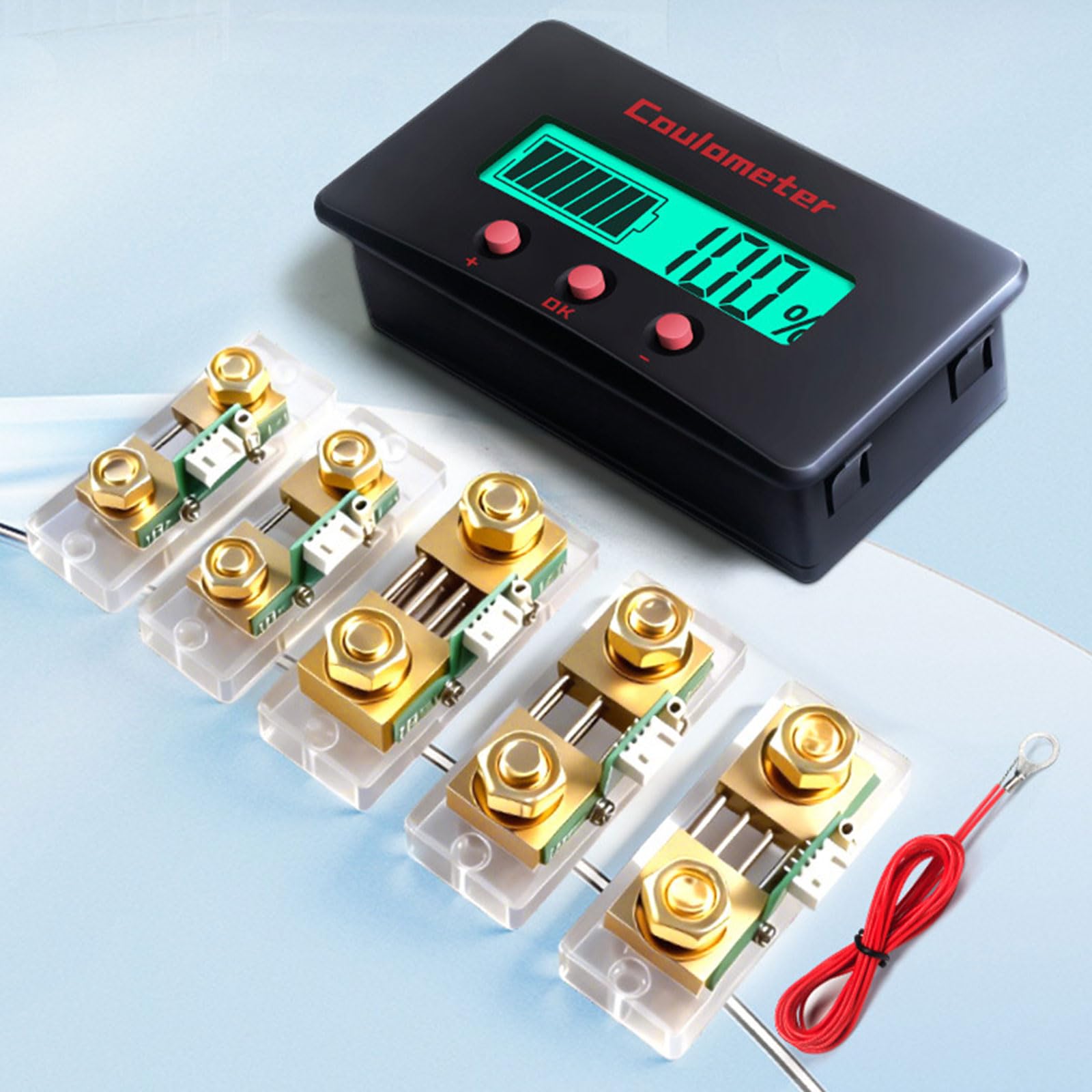 Il misuratore Coulomb offre un semplice filo da 0,5 metri 400 A