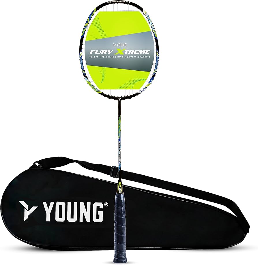 Young(Malaysia) Fury Xtreme Badminton Racket, Professional