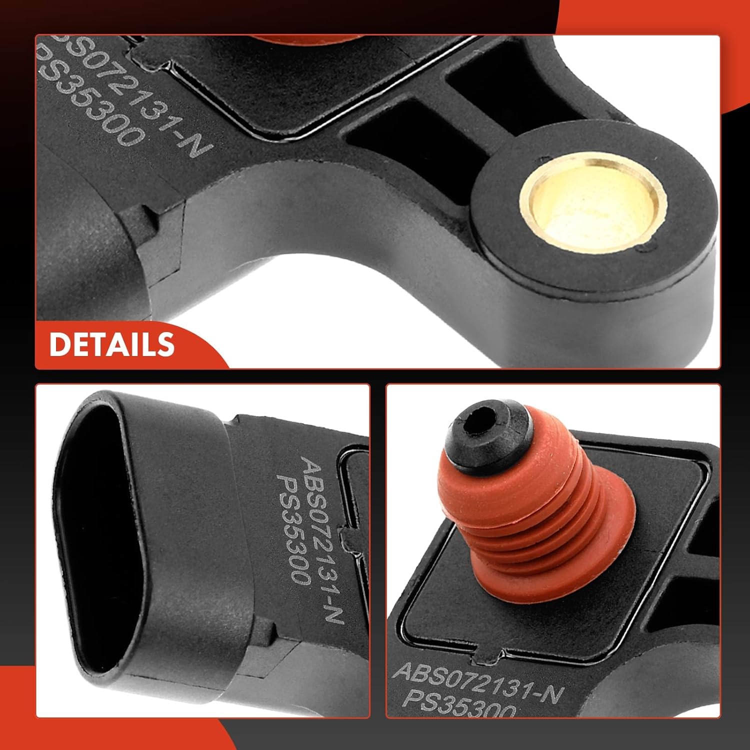 A-Premium Manifold Absolute Pressure Sensor Compatible with Suzuki Forenza 2004-2008 Reno 2005-2008 L4 2.0L DOHC Petrol