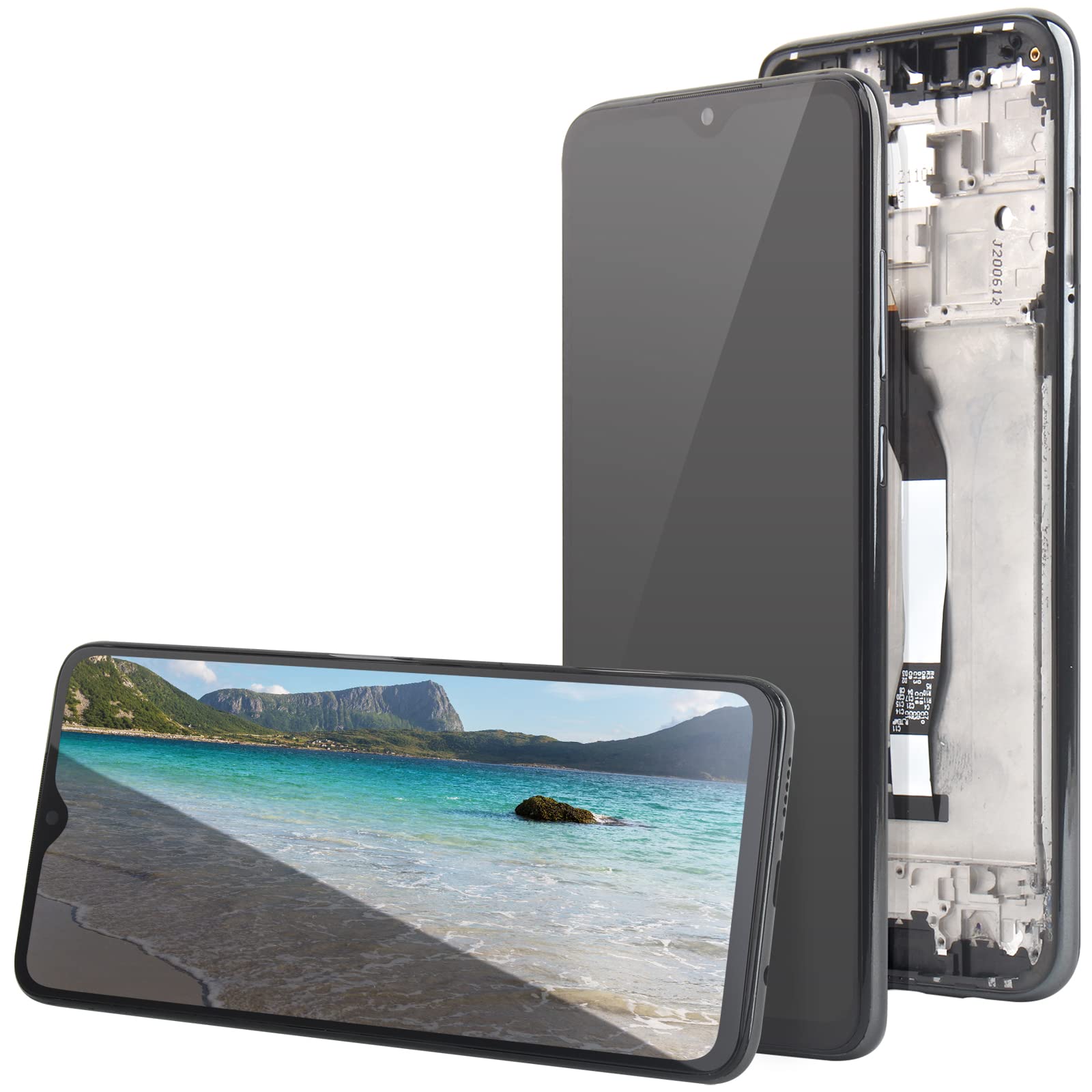 RongZy Compatible with Samsung Galaxy A40 SM-A405 Replacement Screen LCD Display and Touchscreen Digitizer with Tools (5.9 Inches, with Frame)