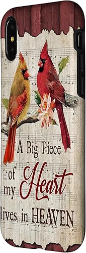 Miniatura 8 de Funda para iPhone 11 Bird Couple Cardinals A Piece Of My Heart In Heaven