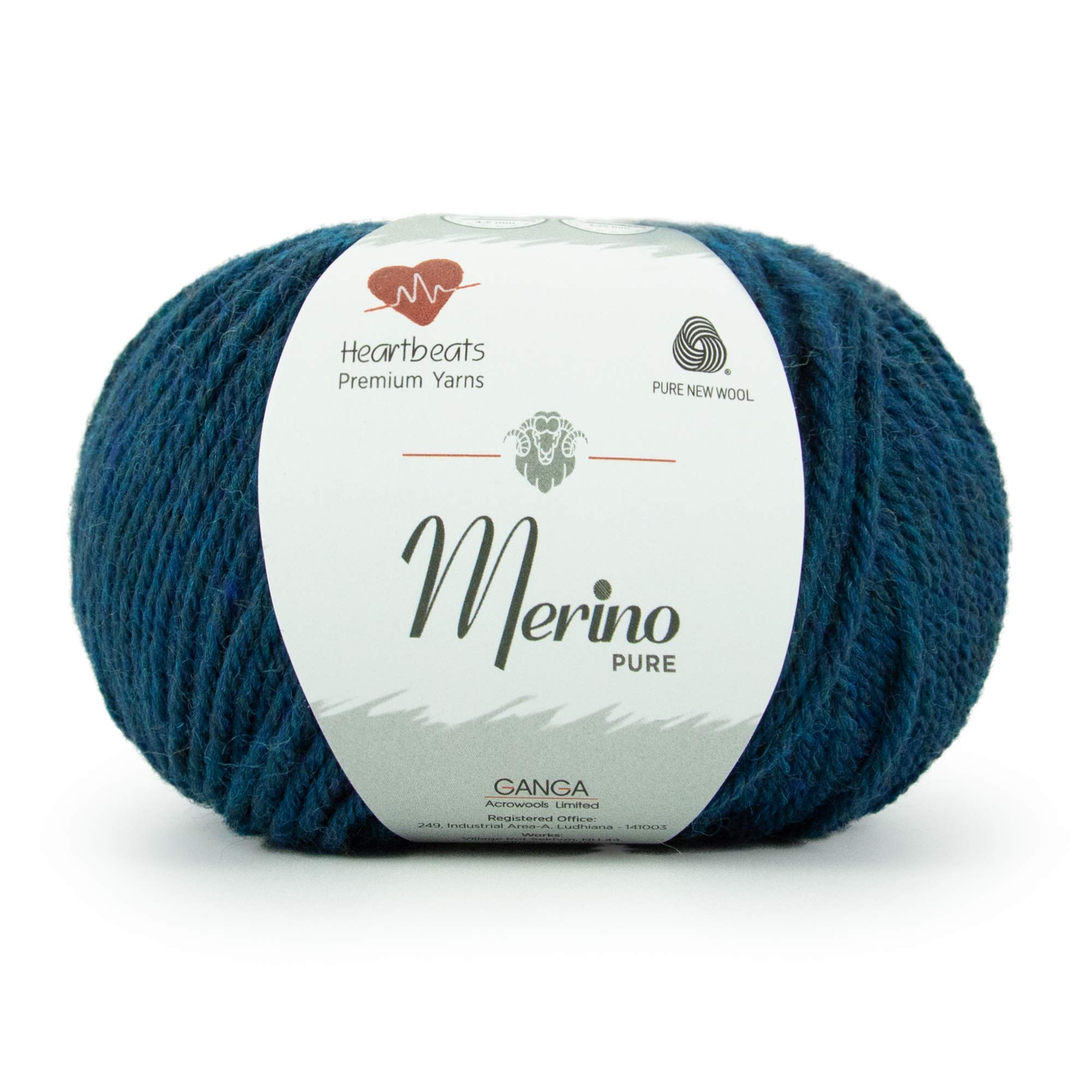 Heartbeats Merino Yarn - Rust - 2 Balls -13