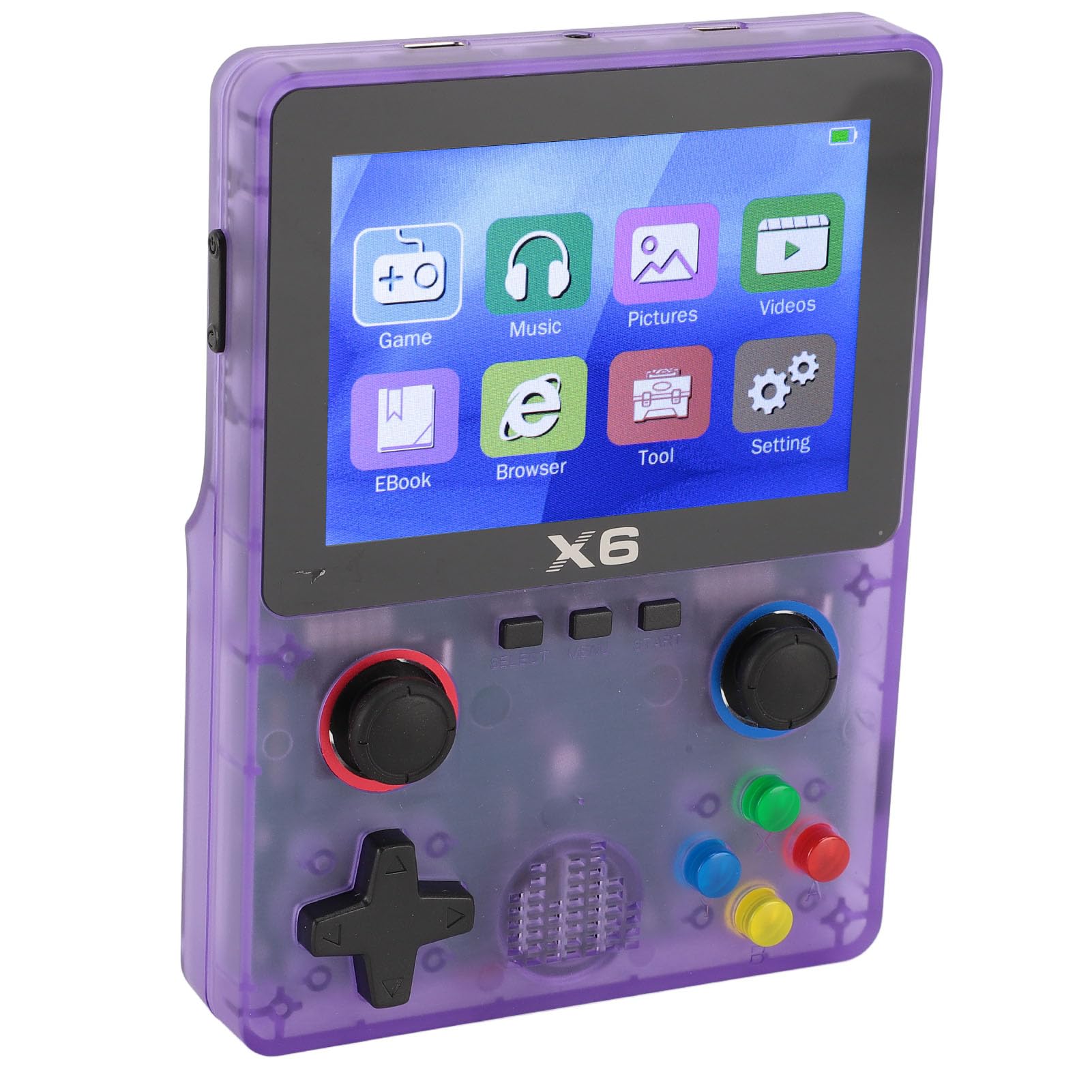 Amazon.co.jp: レトロハンドヘルドゲームコンソール、X6