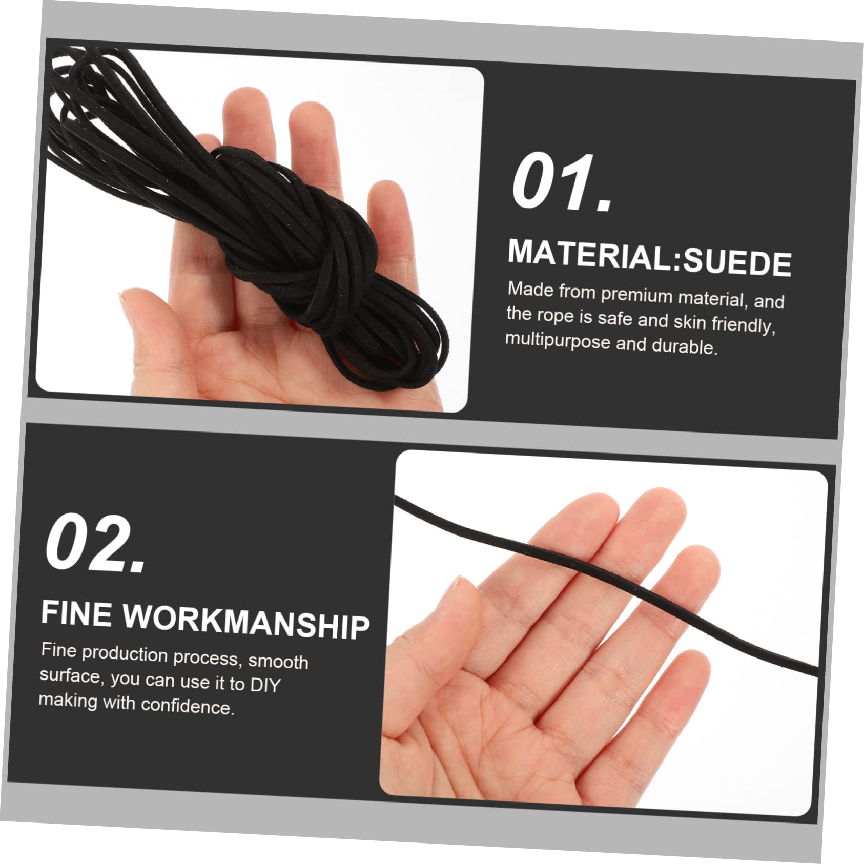 Cabilock 5sätze Retro Schmuckset Schnur Für Halsketten Und Armbänder Farben Für Schmuckherstellung Und Kreative Bastelprojekte Hautfreundlich Und Vielseitig