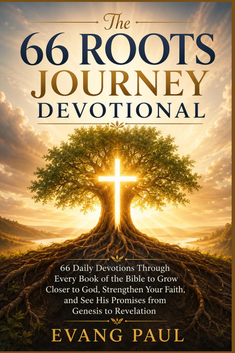The 66 Roots Journey Devotional: 66 Daily Devotions Through Every Book of the Bible to Grow Closer to God, Strengthen Your Faith, and See His Promises from Genesis to Revelation