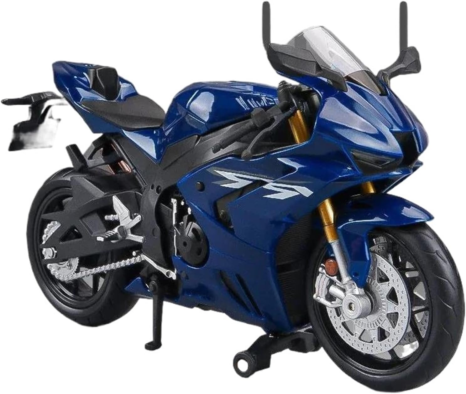 Collection 1/12 for H-ONDA CBR1000RR-R for Fireblade SP Racing Motorcycle Model Diecast Alloy Motorbike Toy Collection Home Decor(Blue)