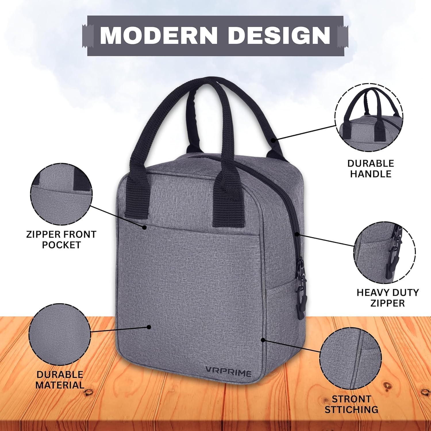 Lunch Box for Office Use | 5 Liters with Fabric Insulation | Lunch Bags | Tiffin Box for Men and Women | Designed to Keep Food Fresh and Ready for Meals