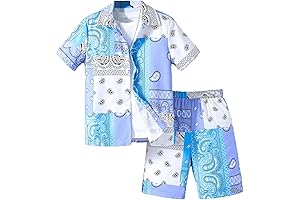 BAPE® Paisley Print Kids Summer Set Keeps Your Little Trendsetters Cool