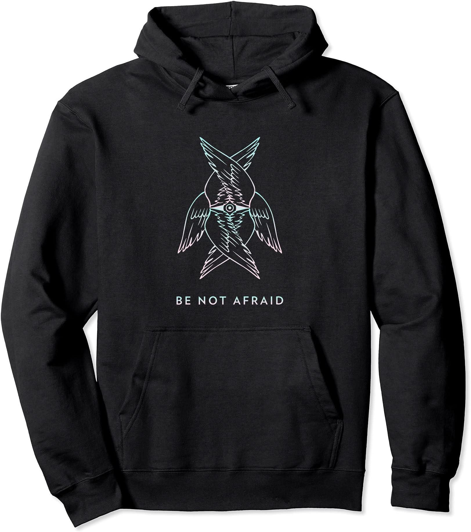 Biblically Accurate Angel SeraphBe Not Afraid Pullover Hoodie