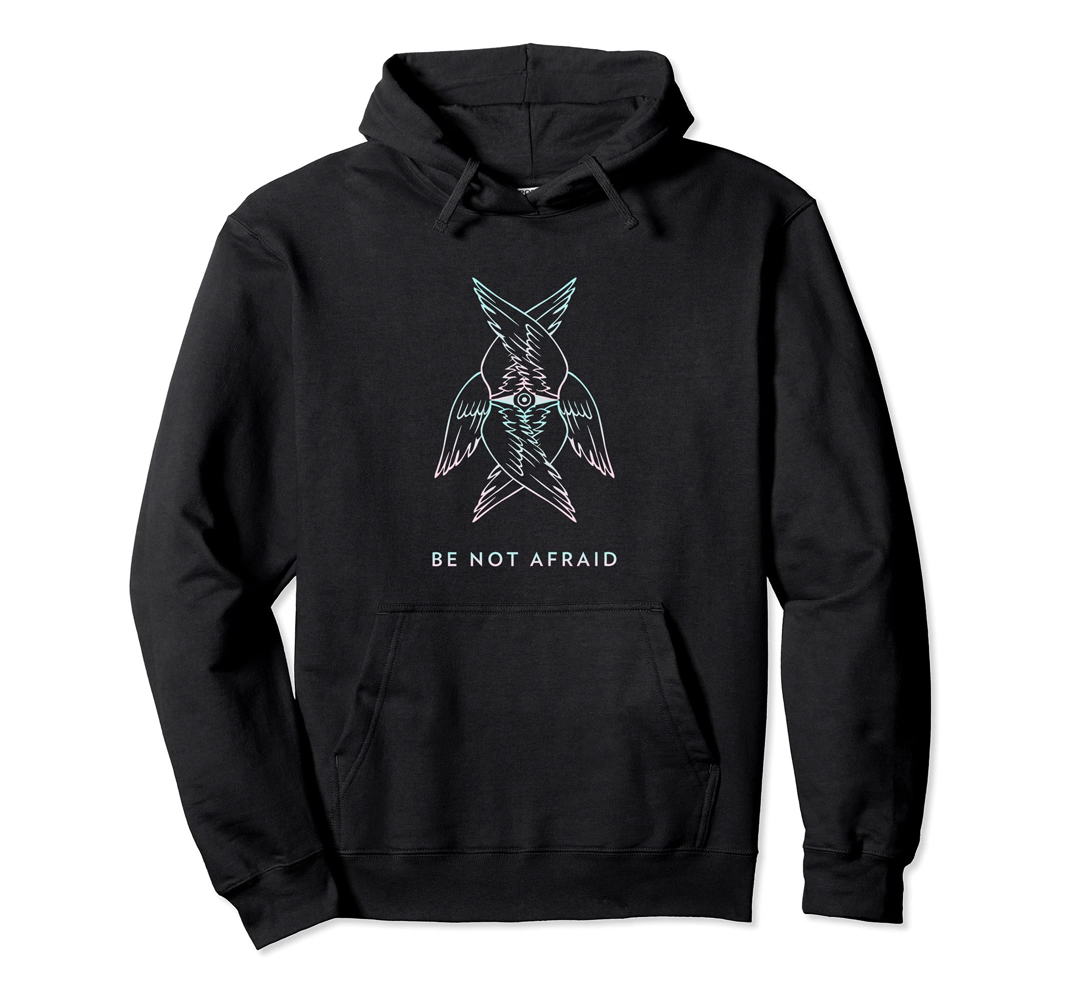 Biblically Accurate Angel SeraphBe Not Afraid Pullover Hoodie