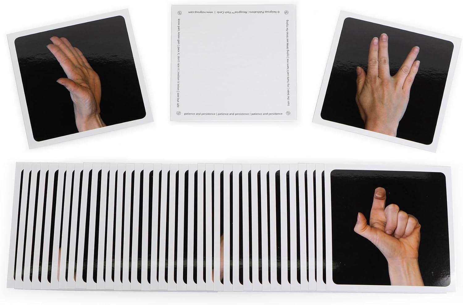 OPTP NOI Recognise Hand Flash Cards — Perform Graded Motor Imagery Techniques to Test Left/Right Discrimination Abilities — Non-Returnable