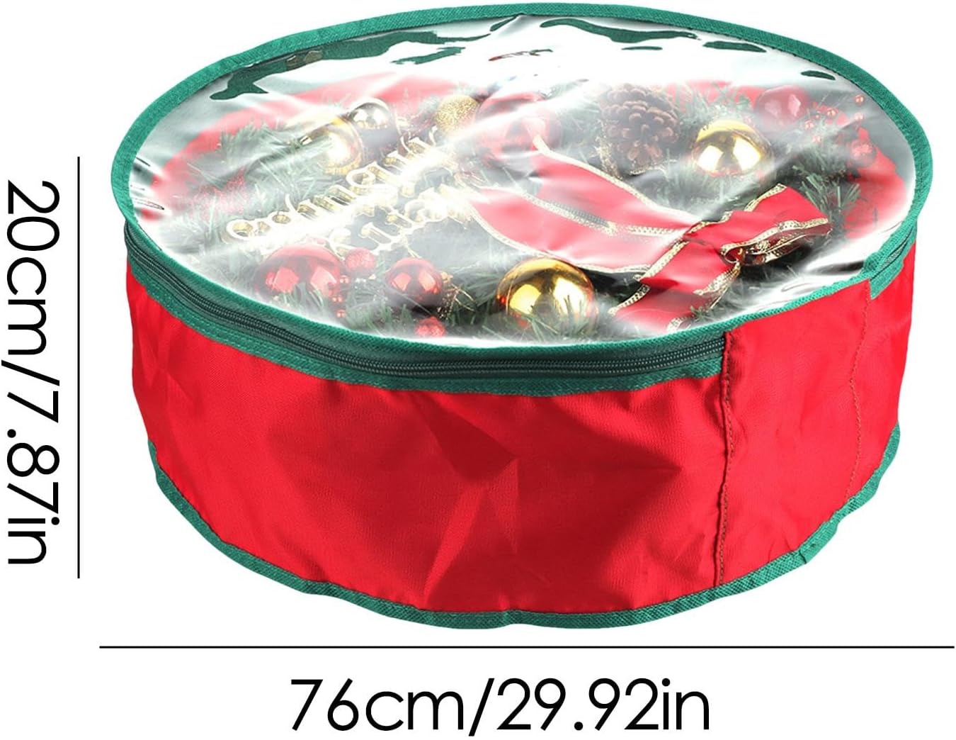 Wreath Storage Container - Wreath Storage Bag, Wreath Storage Bag, Wreath Holder Storage | Christmas Wreath Storage Bag
