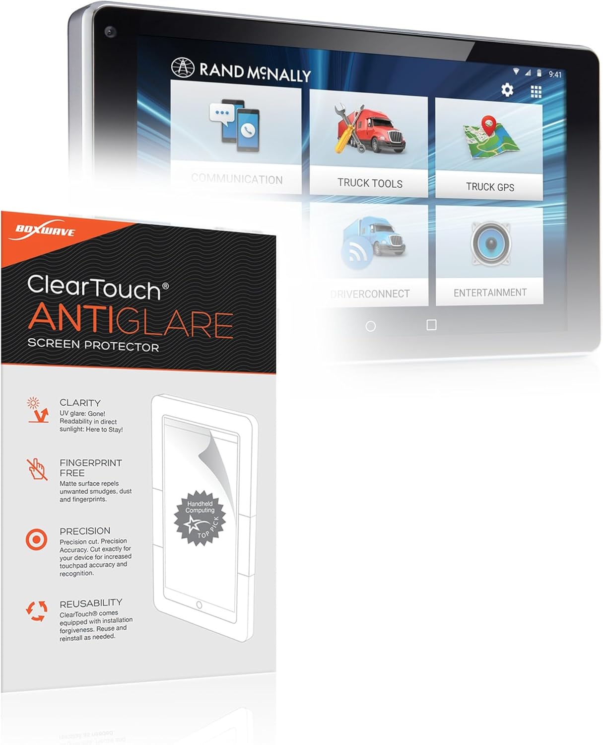 BoxWave Protector de Pantalla Anti-Reflejo para Rand McNally OverDryve 7 Pro (2 Unidades)