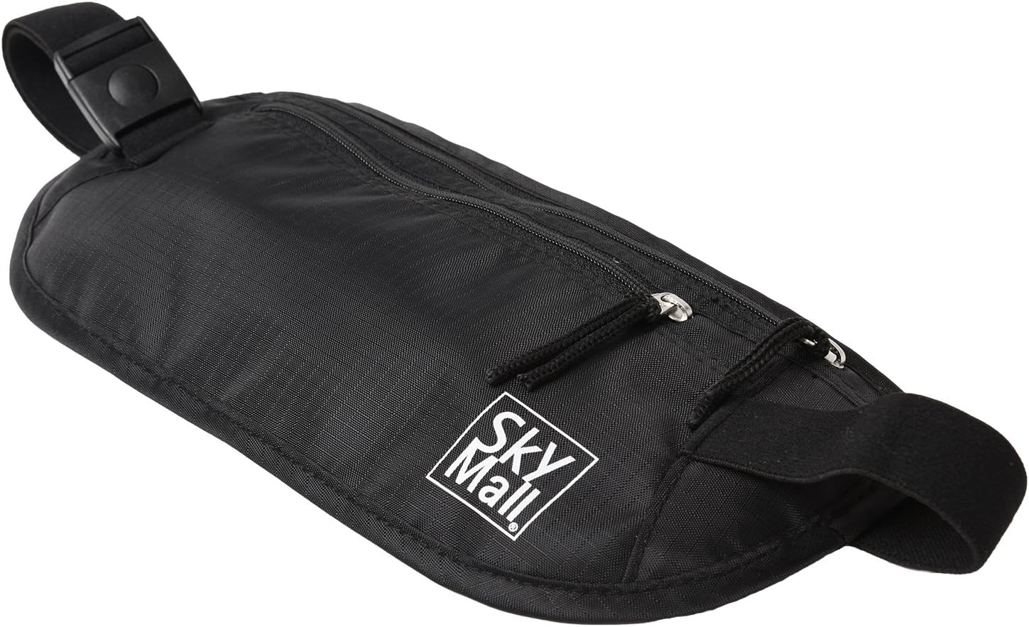 Fanny Pack Passport Holder Travel Wallet Runner Waist Pack RFID Blocking Hidden Cover For Men & Women Safely Hides Credit Cards Passport Id & Accessories To Avoid Theft Black