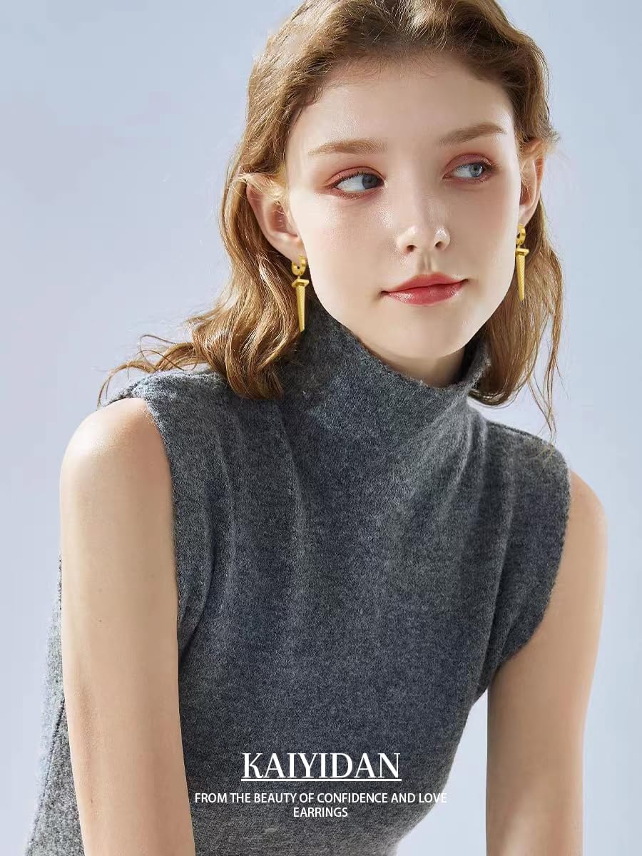 Silver/Gold Boho Dangle Statement Earrings for Women Trendy,Handmade Vintage Dainty Cute Long Drop Summer Earrings,fashion Accessories Jewelry Gifts image 2