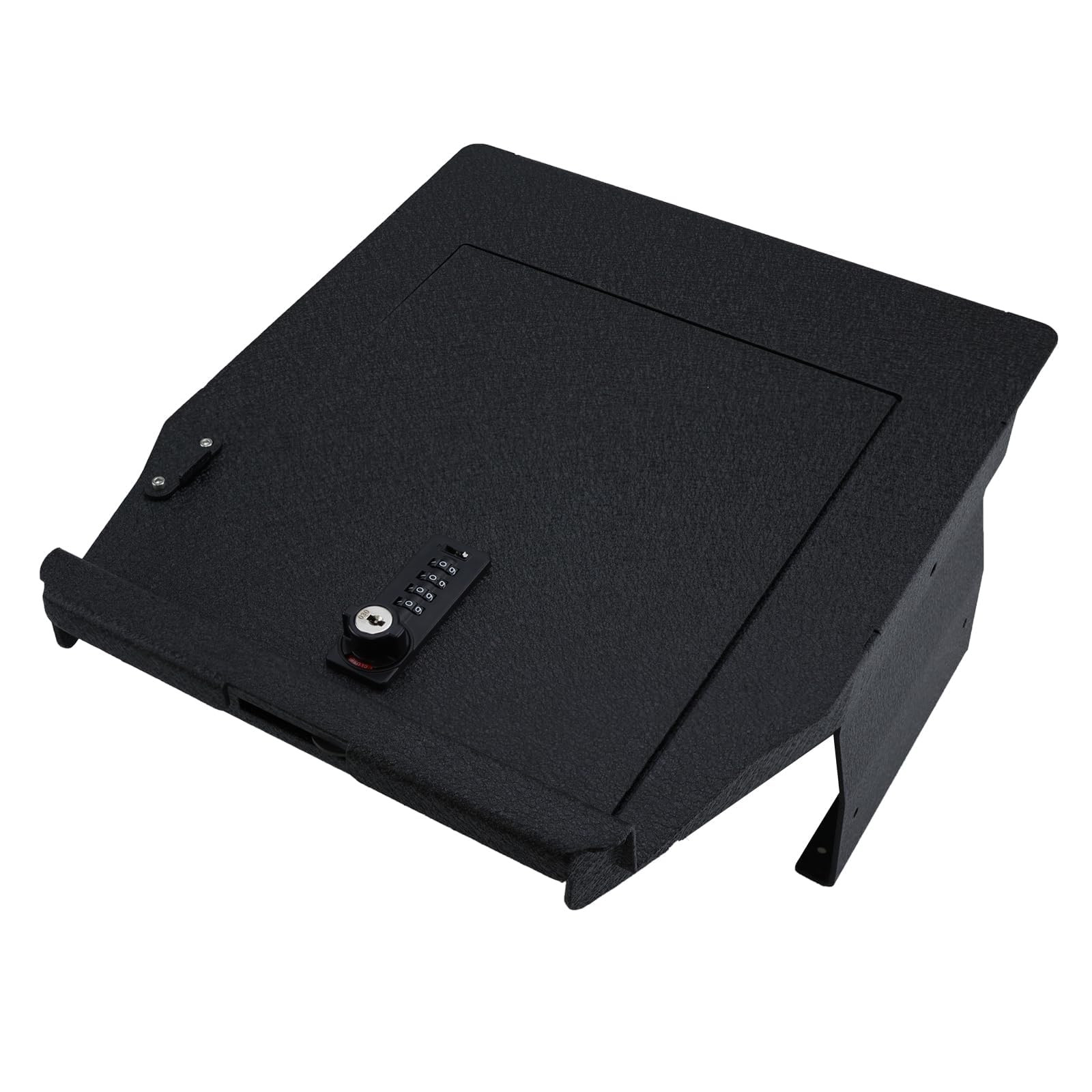 CZCHENSEN Center Console Gun Safe Vault - Pro Anti-Theft Console Safe Compatible with Ford F150 2021-2024, Vehicle Specific Car Safe with 4-Digit Comb Lock with Code Recover Key